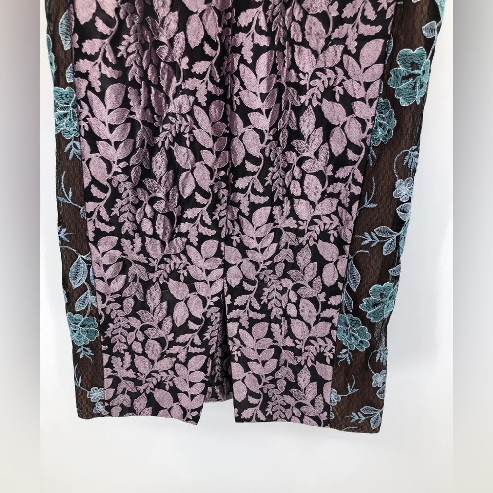 Byron Lars Beguile Brocade Sheath Dress Size 0 - Picture 7 of 10